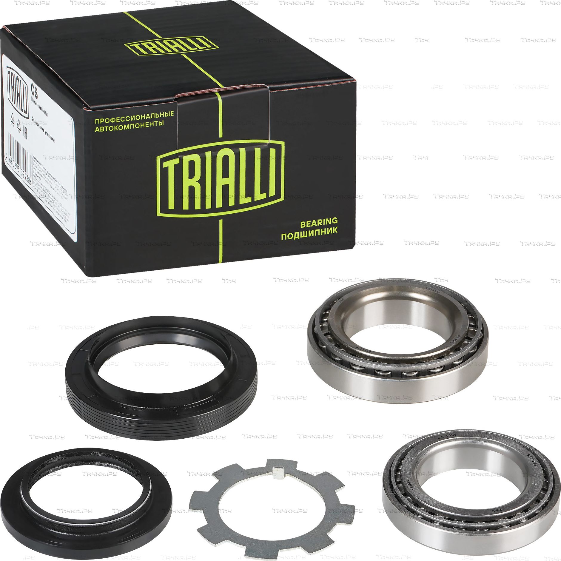 Ступичный подшипник (комплект) Trialli задний для Ford Transit IV 1985-1994. Артикул CS 1096