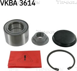 Ступичный подшипник (комплект) SKF задний для Renault Master II 1998-2010. Артикул VKBA 3614