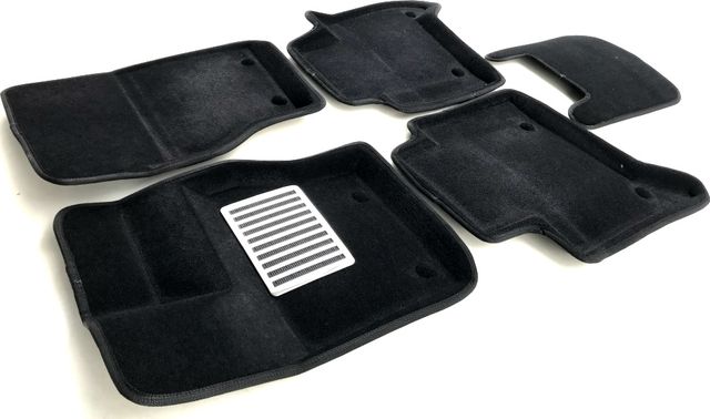 Коврики текстильные Euromat 3D Lux для салона Land Rover Discovery V 2017-2026. Артикул EM3D-003102