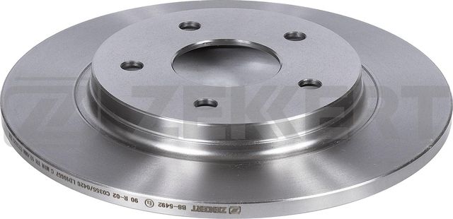 Тормозной диск Zekkert задний для Dodge Journey I 2008-2026. Артикул BS-5492