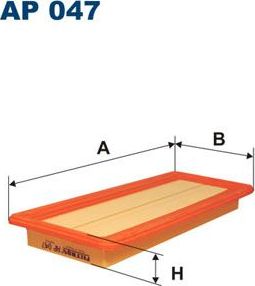 Воздушный фильтр Filtron. Артикул AP 047