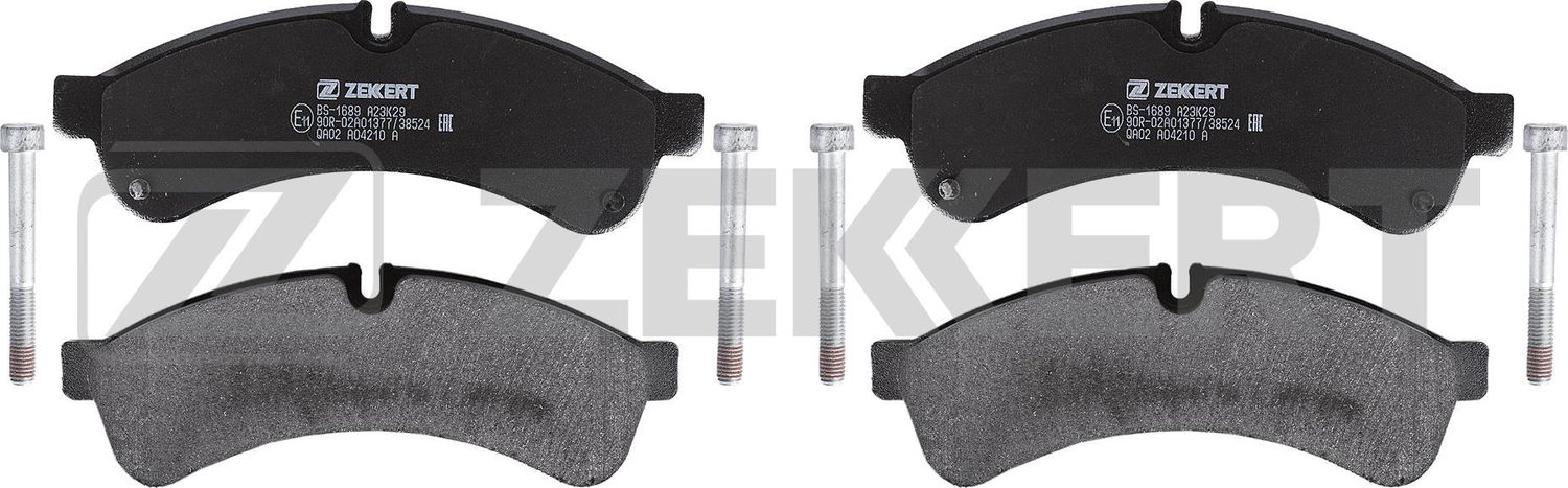 Тормозные колодки Zekkert. Артикул BS-1689