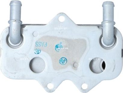 Радиатор масляный (маслоохладитель) для двигателя NRF. Артикул 31233