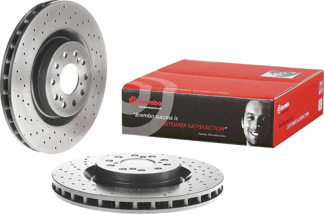 Тормозной диск Brembo PRIME LINE - UV Coated. Артикул 09.C338.11