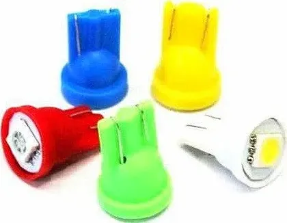 Лампа светодиодная W5W 12V 1SMD зел LEDO 12966S1N1G. Артикул 12966S1N1G