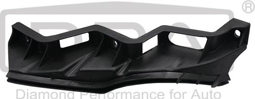 Кронштейн бампера DPA передний правый для Volkswagen Passat B6 2005-2011. Артикул 88070144002