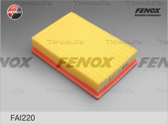 Воздушный фильтр Fenox для SEAT Inca I 1995-2003. Артикул FAI220