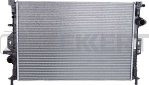 Радиатор охлаждения двигателя Zekkert для Ford C-MAX II 2010-2019. Артикул MK-1230