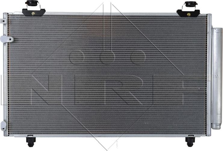 Радиатор кондиционера (конденсатор) NRF (алюминий). Артикул 35860