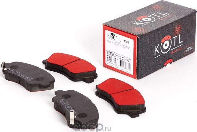 Колодки торм передние HYUNDAI SOLARIS (Kotl) Kotl. Артикул 26KT