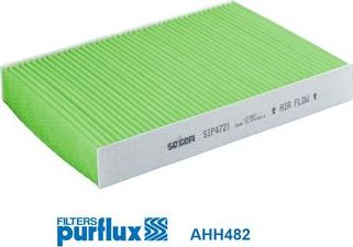 Салонный фильтр Purflux CabinHepa+. Артикул AHH482