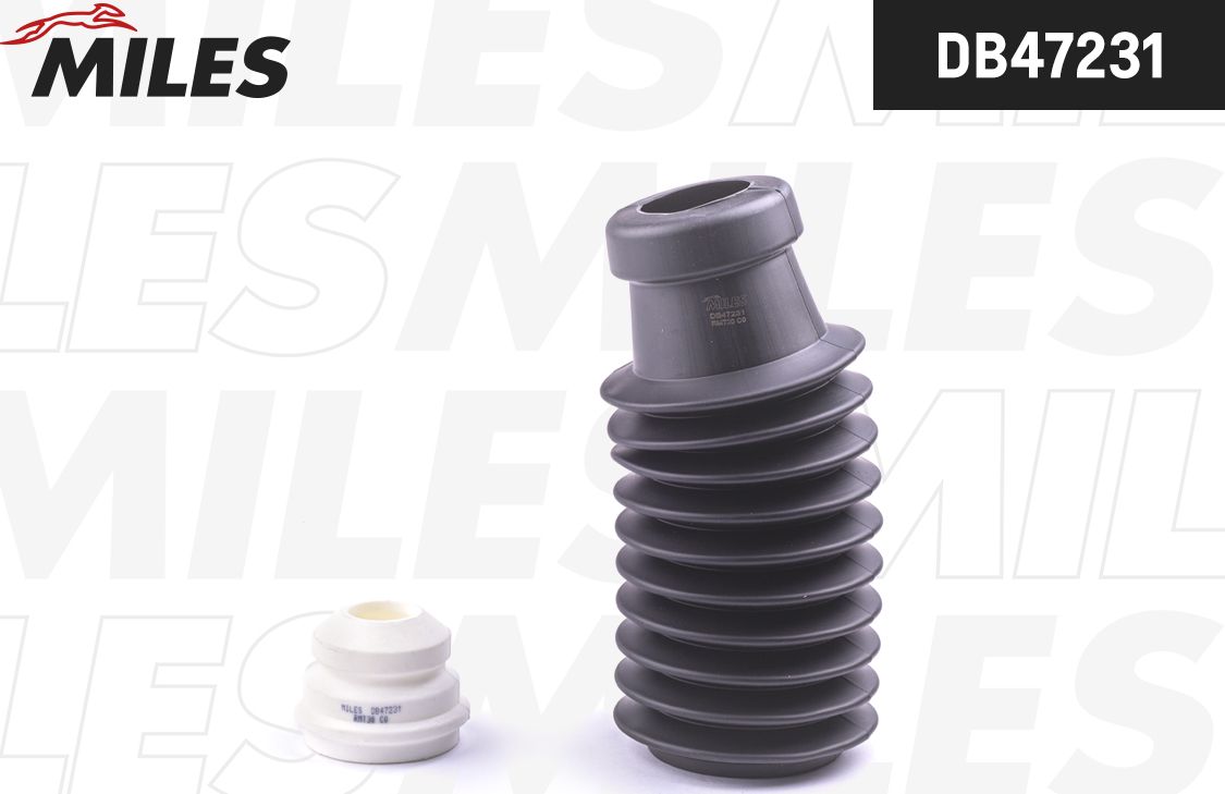 Комплект отбойников и пыльников амортизаторов (стоек) Miles. Артикул DB47231