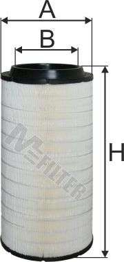 Воздушный фильтр MFilter. Артикул A 851