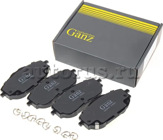 Колодки передние (Ganz). Артикул GIJ09445
