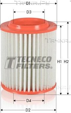 Воздушный фильтр  Tecneco Filters. Артикул AR1652