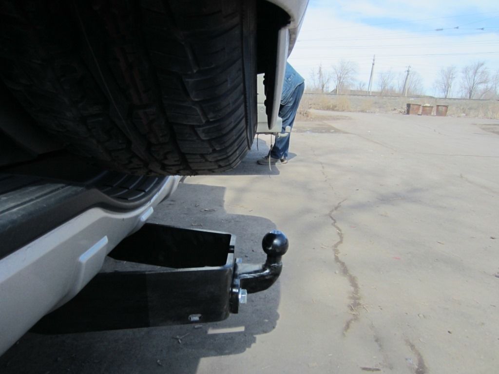 Фаркоп Oris (ранее Bosal) для Mitsubishi Pajero IV 2007-2026. Фланцевое крепление. Артикул 4125-F