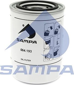 Масляный фильтр Sampa. Артикул 064.193