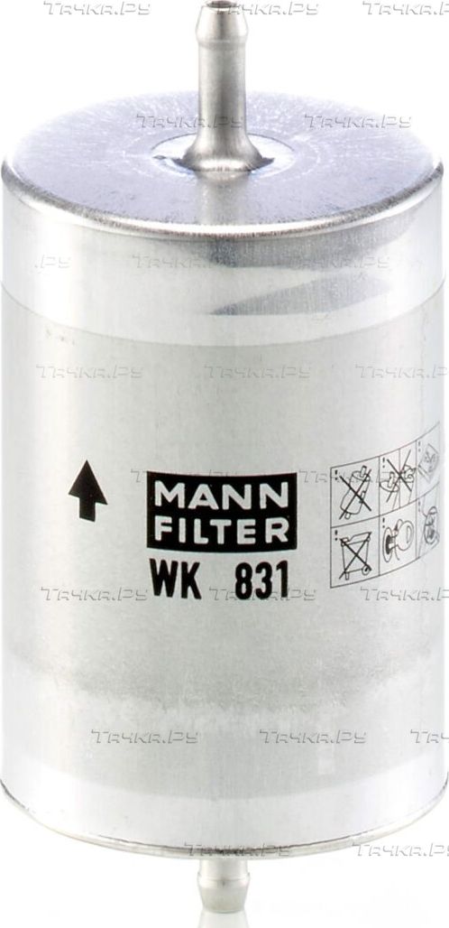 Топливный фильтр Mann-Filter. Артикул WK 831