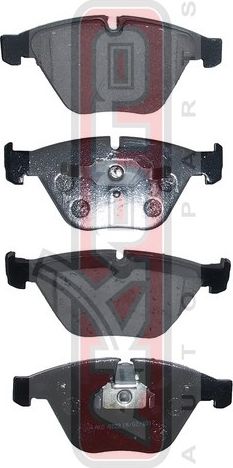 Тормозные колодки Akyoto Packing AKYOTO. Артикул AKD-0222