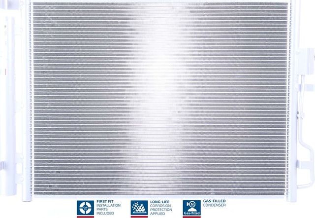 Радиатор кондиционера (конденсатор) Nissens (алюминий) для Hyundai Tucson III 2015-2026. Артикул 941072