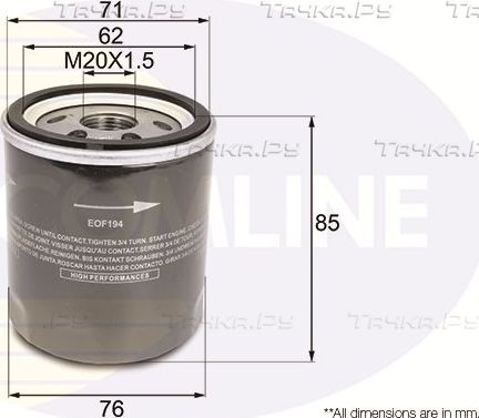 Масляный фильтр Comline. Артикул EOF194