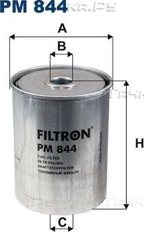 Топливный фильтр Filtron для Renault 25 1984-1992. Артикул PM 844