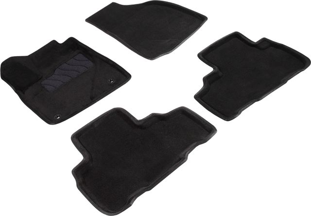 Коврики Seintex 3D ворсовые для салона Toyota Highlander III 2013-2019. Артикул 85760