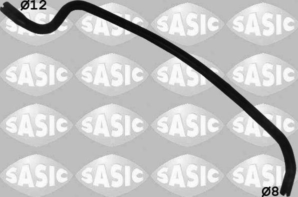 Патрубок радиатора (системы охлаждения) Sasic для Opel Astra H 2004-2014. Артикул 3406181