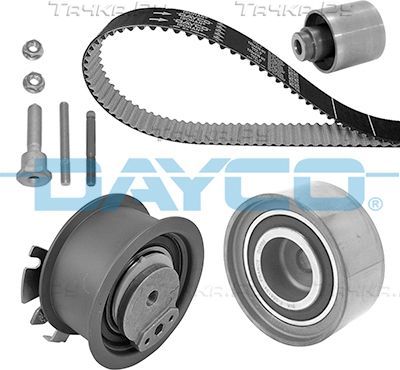 Ремень ГРМ с роликами (комплект) Dayco для Audi A3 II (8P) 2003-2013. Артикул KTB486