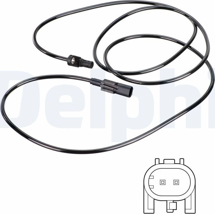 Датчик ABS Delphi. Артикул SS20795