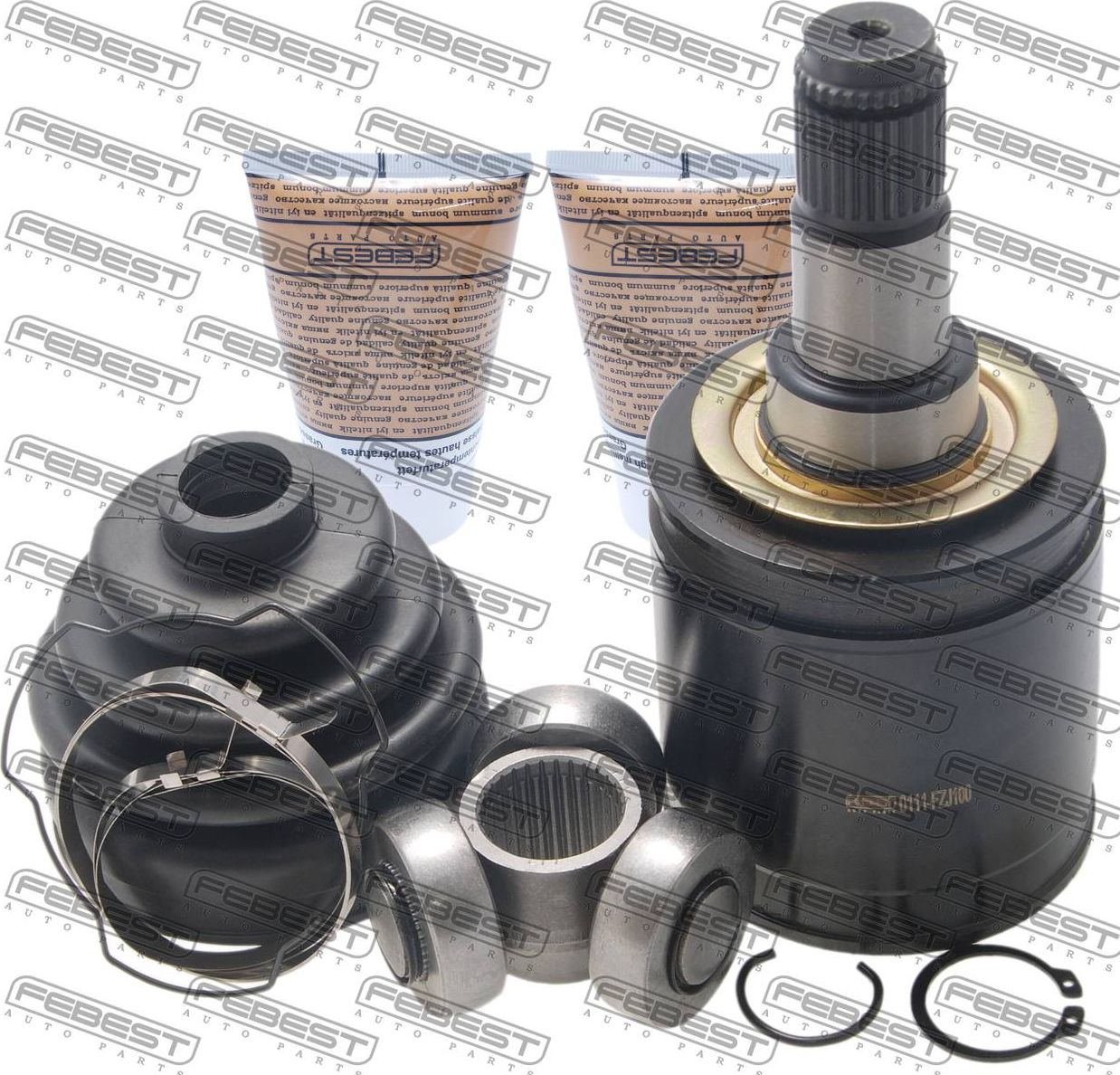 Шрус внутренний (граната) Febest. Артикул 0111-FZJ100