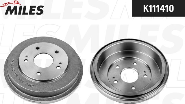 Тормозной барабан Miles задний для Honda CR-V I 1997-2002. Артикул K111410