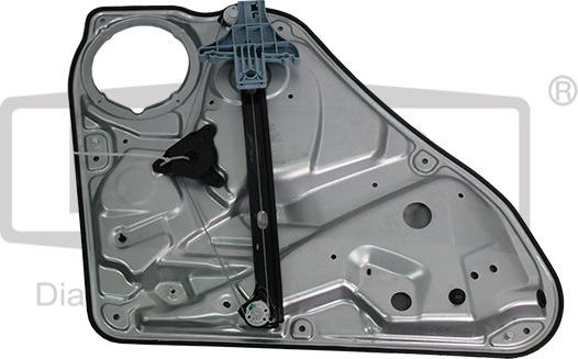 Стеклоподъемник DPA задний правый для Skoda Superb I 2001-2008. Артикул 88390407602