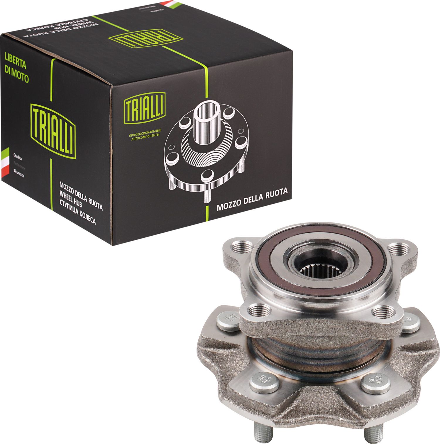 Ступица колеса с интегрированным подшипником (в сборе) Trialli. Артикул MR 1982