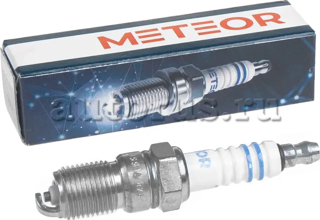 Свеча зажигания blue line (HR8DC+)(BOSCH 0242229655) никель-иттрий (Meteor) Meteor. Артикул sa214