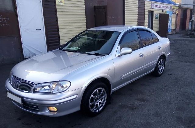 Дефлекторы Cobra Tuning для окон Nissan Sunny N16 седан 2000-2003. Артикул N11300