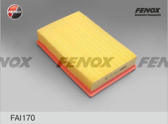Воздушный фильтр Fenox. Артикул FAI170