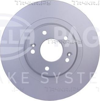 Тормозной диск Hella PRO. Артикул 8DD 355 125-121