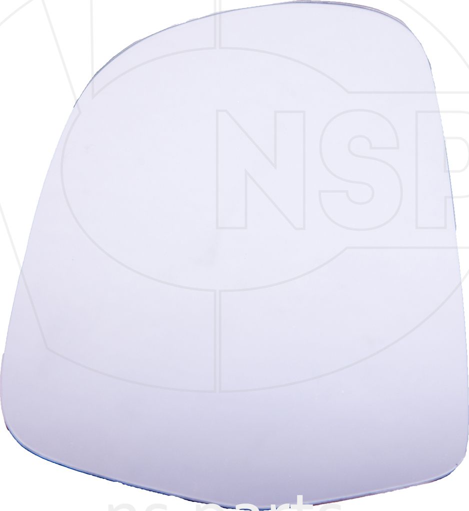 СТЕКЛО ЗЕРКАЛА ПРАВОГО ОБОГР. SKODA OCTAVIA A5  (NSP). Артикул NSP084F0857536AE