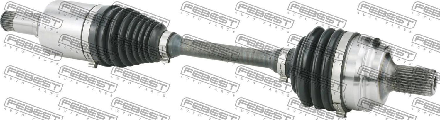 Полуось (привод в сборе, приводной вал) Febest. Артикул 1614-221FRH