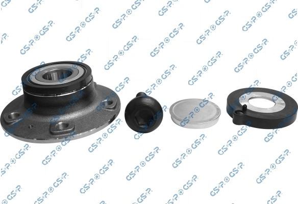 Ступица колеса с интегрированным подшипником GSP задняя правая/левая для Audi A5 I (8T) 2007-2017. Артикул 9232026K