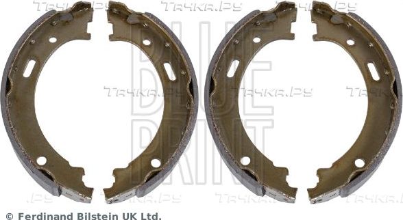 Тормозные колодки (стояночная тормозная система) Blue Print задние для Jeep Commander XK, XH 2005-2010. Артикул ADA104115