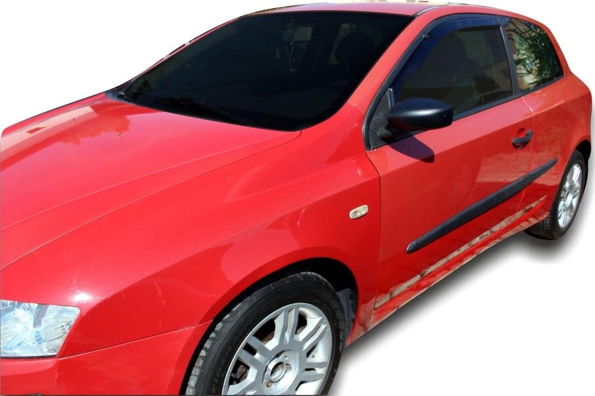 Дефлекторы Heko для окон Fiat Stilo 3-дв. 2001-2007. Артикул 15134
