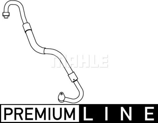 Трубопровод кондиционера (высокое/низкое давление) Mahle Premium для Ford Focus II 2004-2012. Артикул AP 89 000P