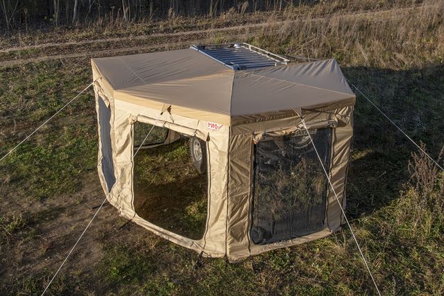 Стенки РИФ для комбинированной (прямоугольной с веерной частью) маркизы 2,5 м. Артикул WIN206 ROOM