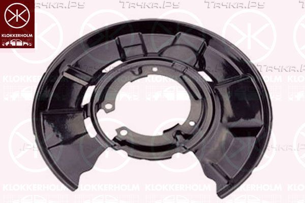 Кожух (щиток) тормозного диска Klokkerholm задний правый для BMW 3 V (E90/E91/E92/E93) 2004-2013. Артикул 0085878