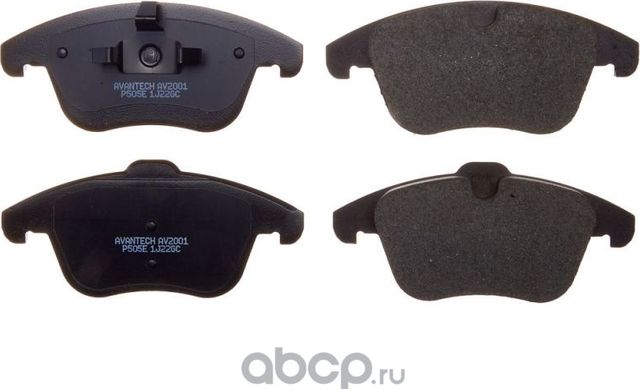 К-т торм. колодок fr ford, volvo, land rover (Avantech). Артикул AV2001