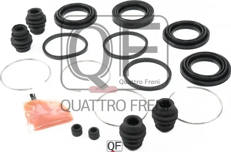 РЕМКОМПЛЕКТ СУППОРТА ТОРМОЗНОГО передней (Quattro Freni). Артикул QF00Z00097
