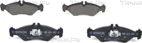 Тормозные колодки Bosch. Артикул 0 986 424 463