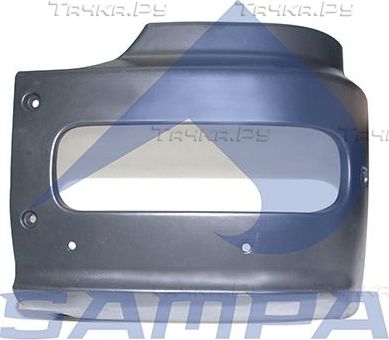 Бампер Sampa левый для Mercedes-Benz Atego 1 1998-2004. Артикул 1810 0010